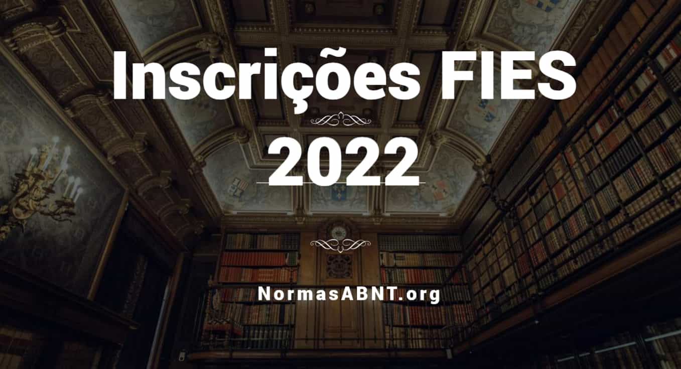 Inscrições FIES 2022
