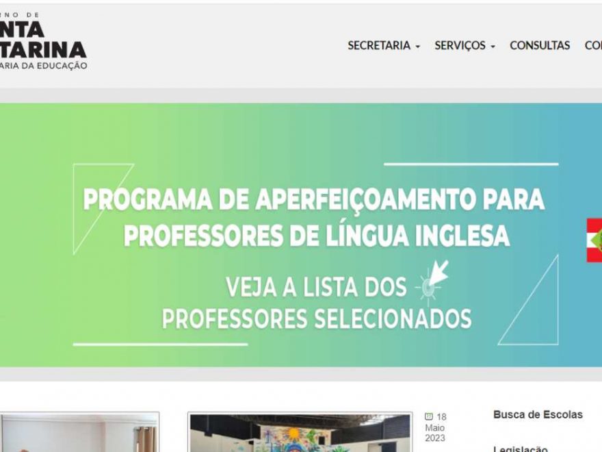 Boletim Online SED – Santa Catarina