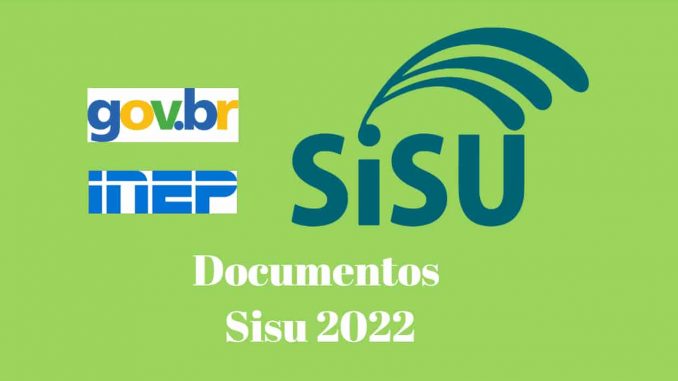 Documentos necessários Sisu 2022