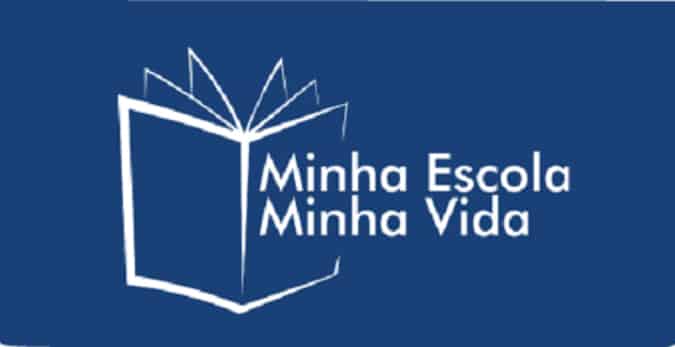 Minha Escola Minha Vida logo