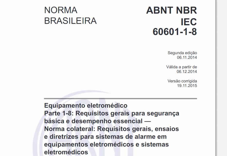 ABNT NBR IEC 60601-1-8
