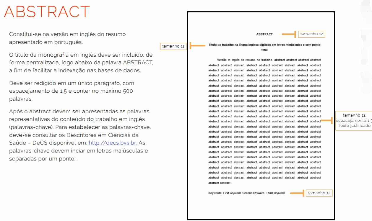 abstract formatado