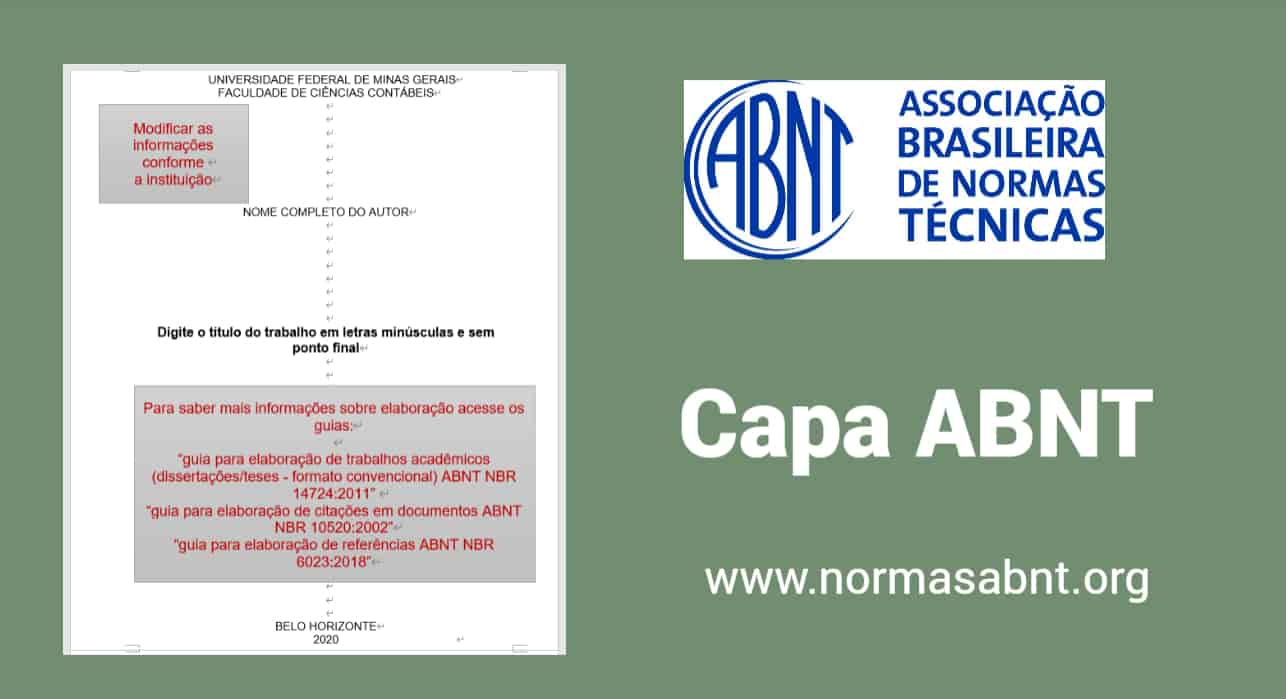 Capa ABNT