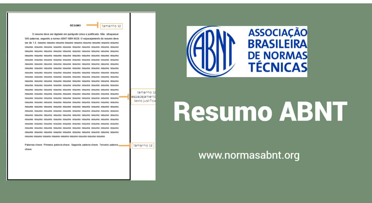 resumo abnt tcc