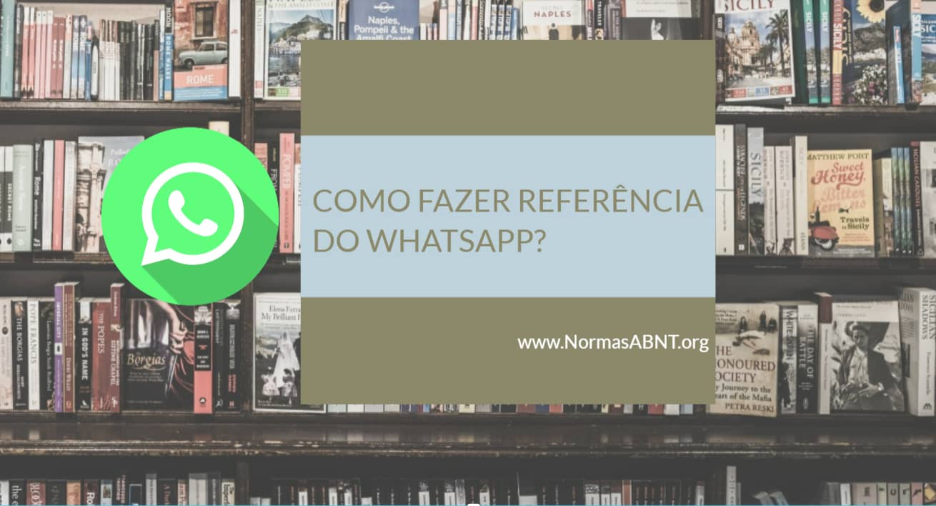 Como fazer referência do Whatsapp?