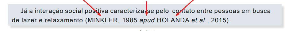 citação de citação com apud