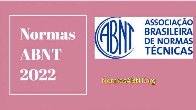 normas abnt 2022