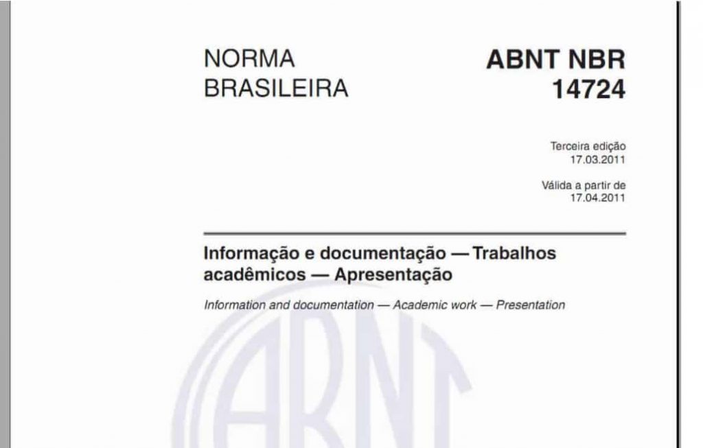 diferença entre a capa ABNT e a folha de rosto