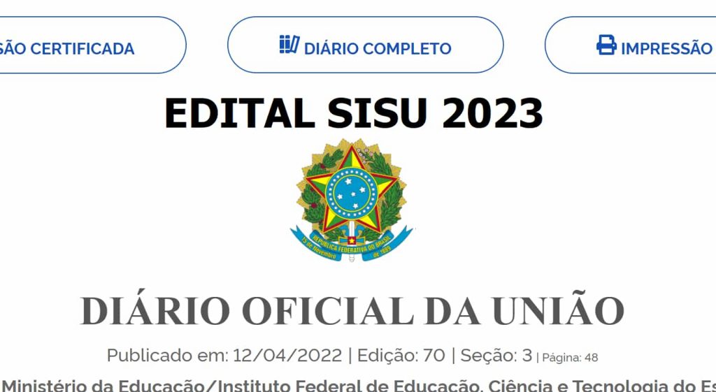 SISU 2023: Inscrições, Edital, Notas de Corte, Cronograma e Resultados