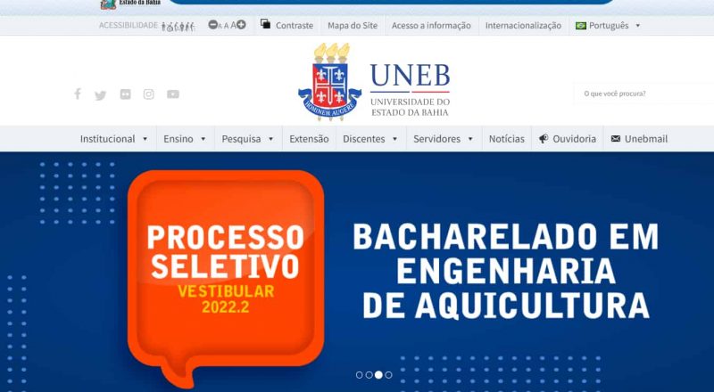 SISU Notas de corte para UNEB – campus, cursos, vagas e notas de corte atualizadas
