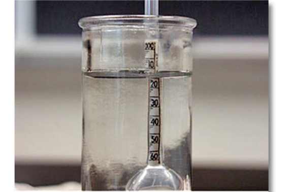medir densidade da água cmo hidrometro