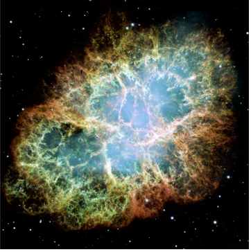 supernova e nebulosa