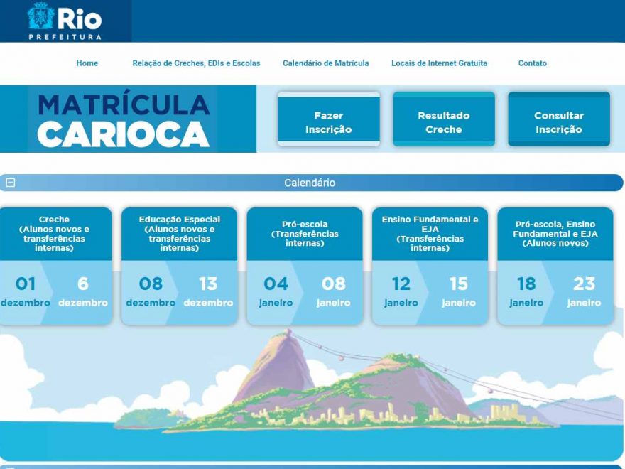 Matrícula Rio 2025