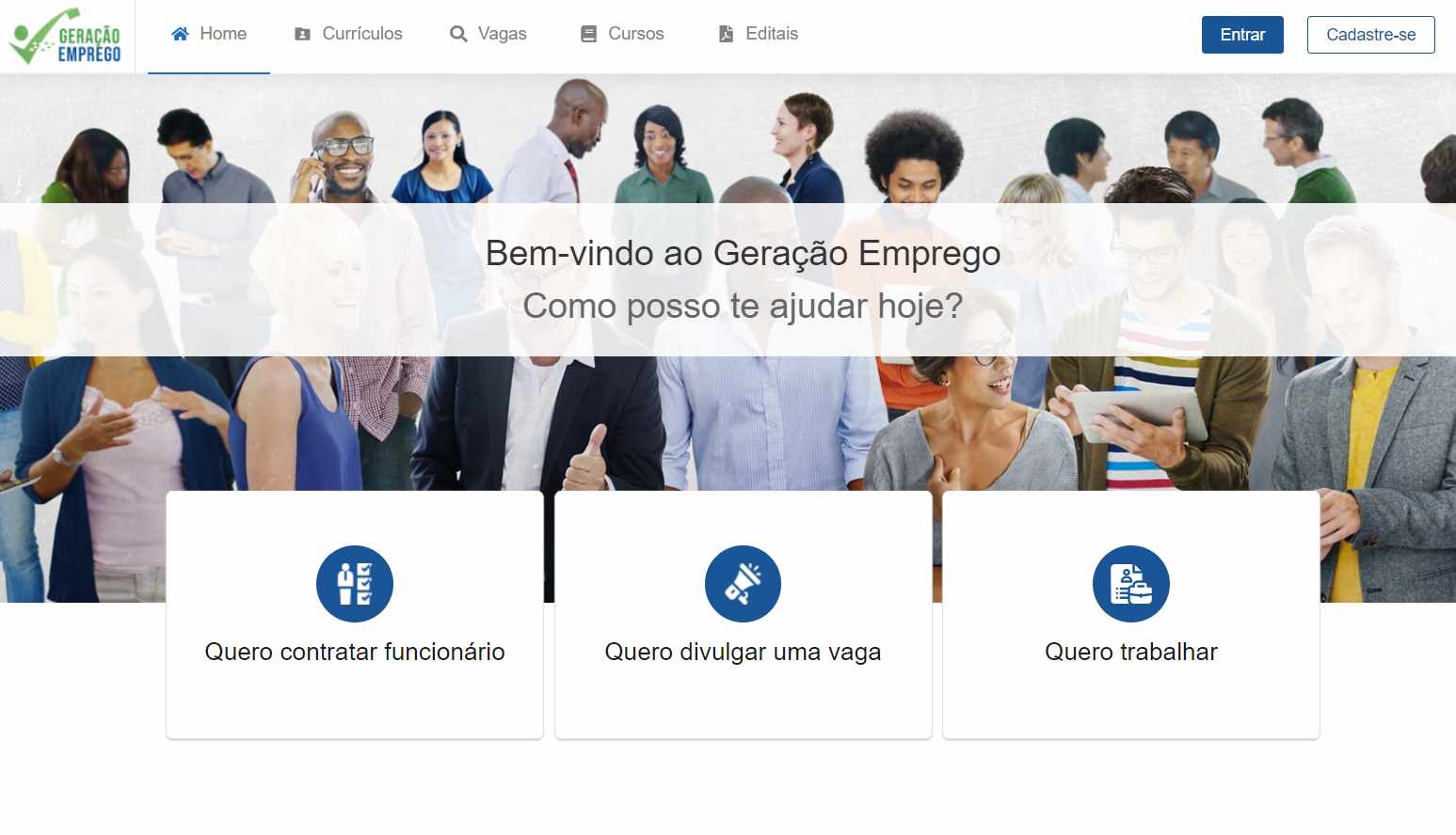 Plataforma Geração Emprego