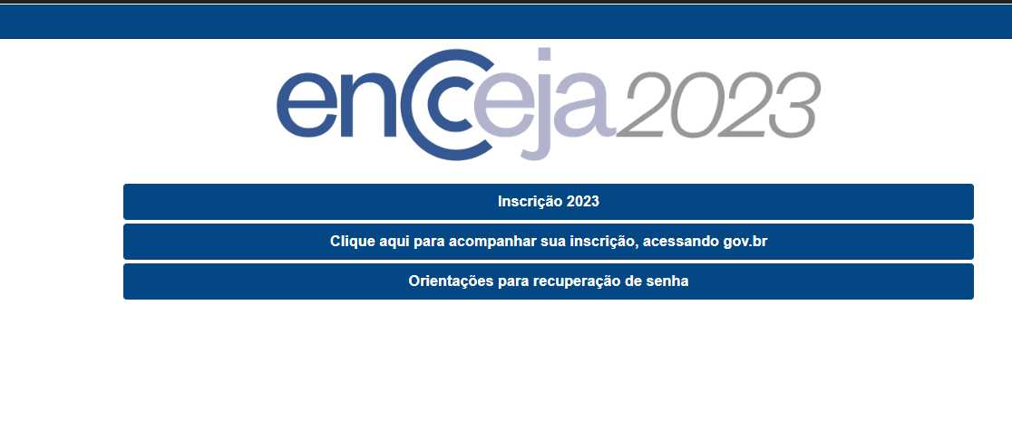 Inscrições do Encceja 2023 abertas