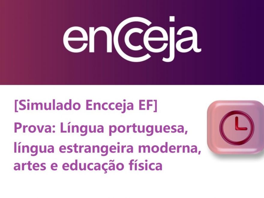 Simulado Encceja - prova de Língua portuguesa