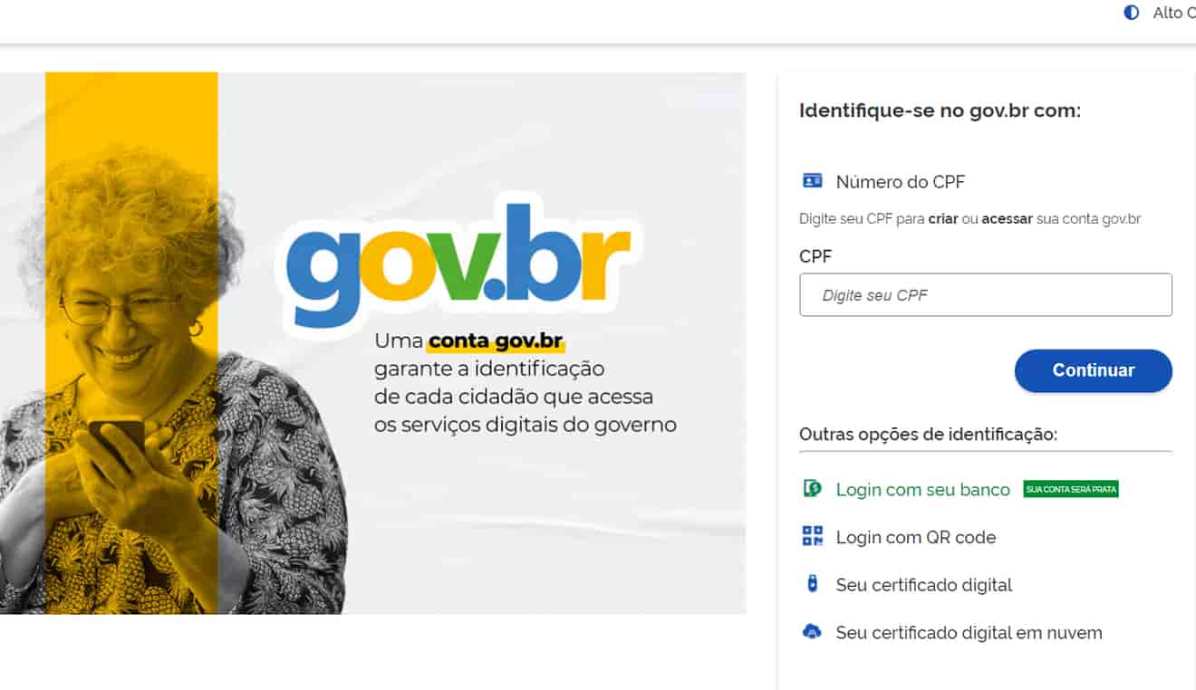 conta única gov.br