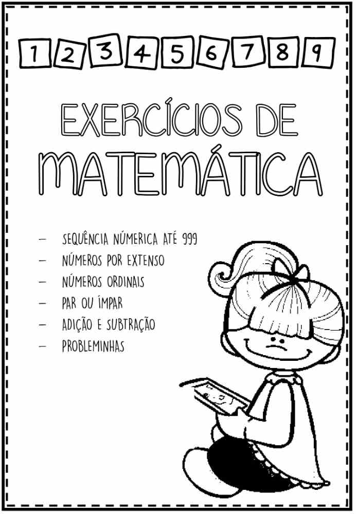 exercícios de matemática