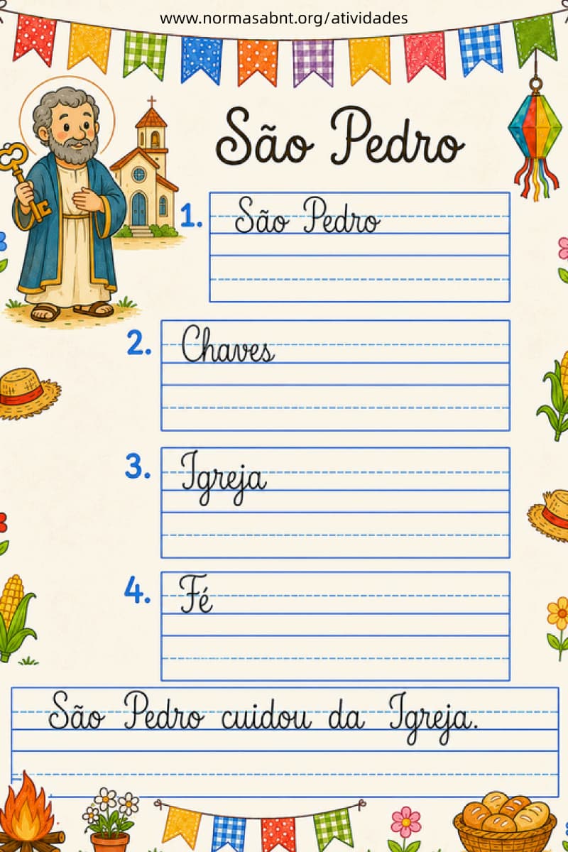 caligrafia para Festa Junina - página 9