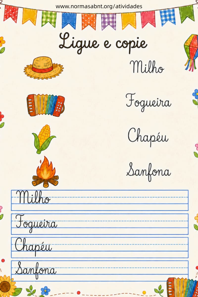 caligrafia para Festa Junina - página 11