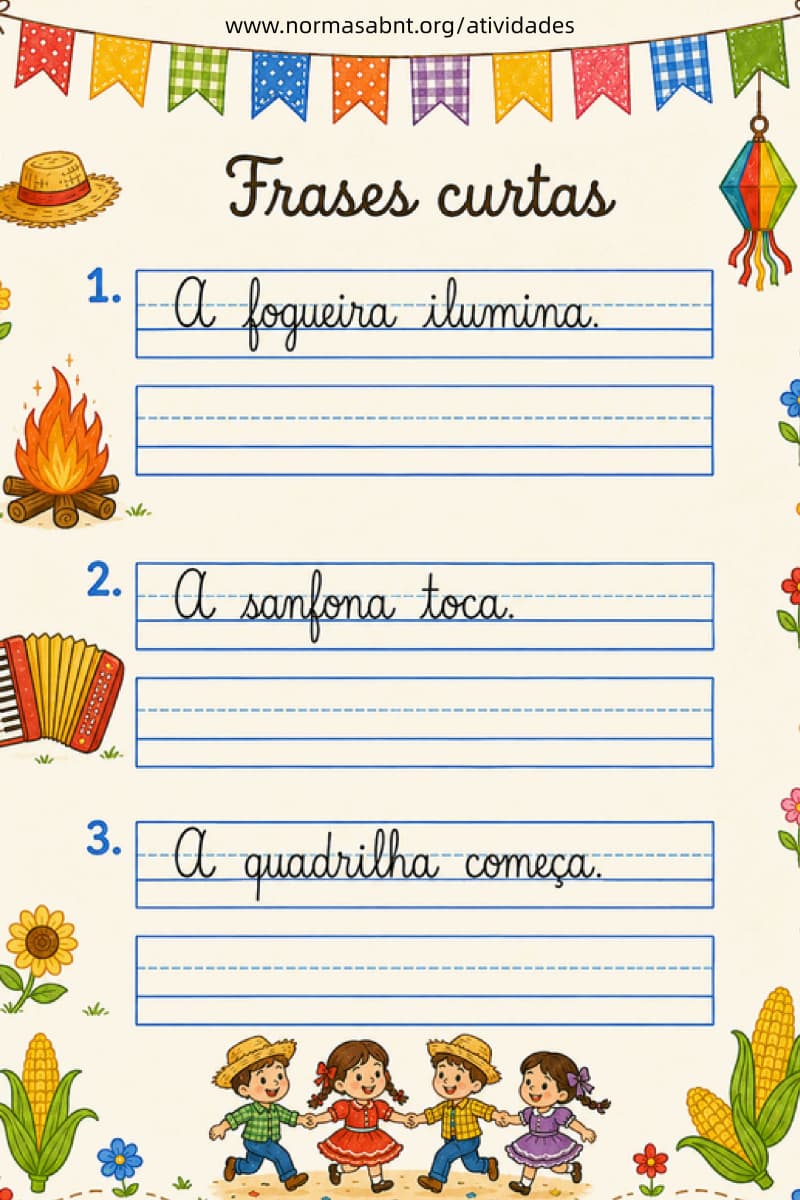 caligrafia para Festa Junina - página 6
