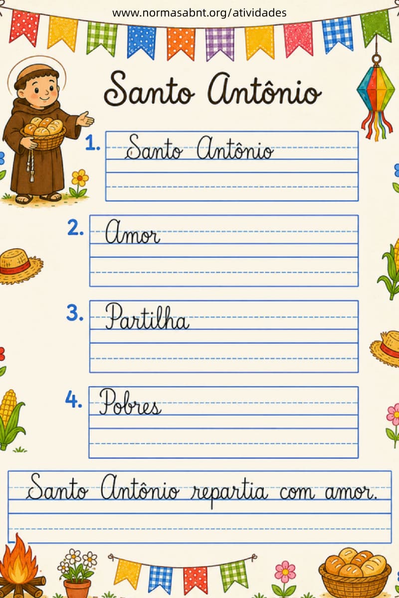 caligrafia para Festa Junina - página 7