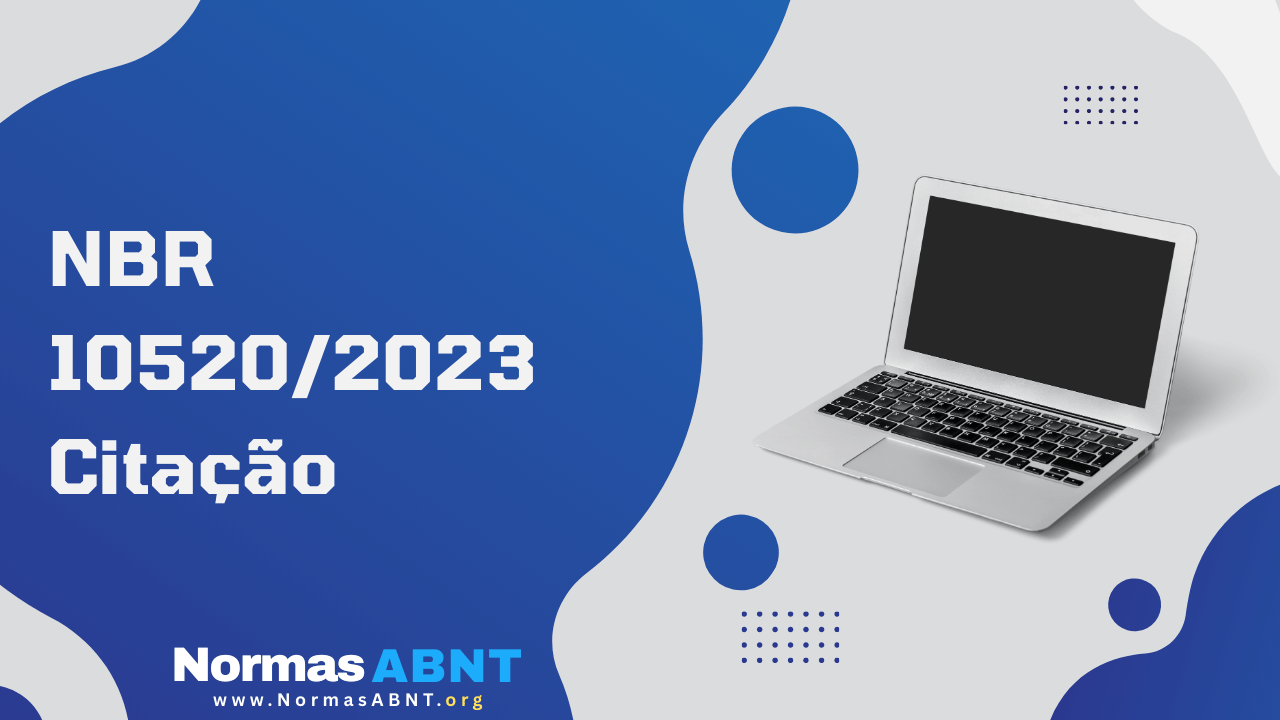 NBR 10520/2023 Citação