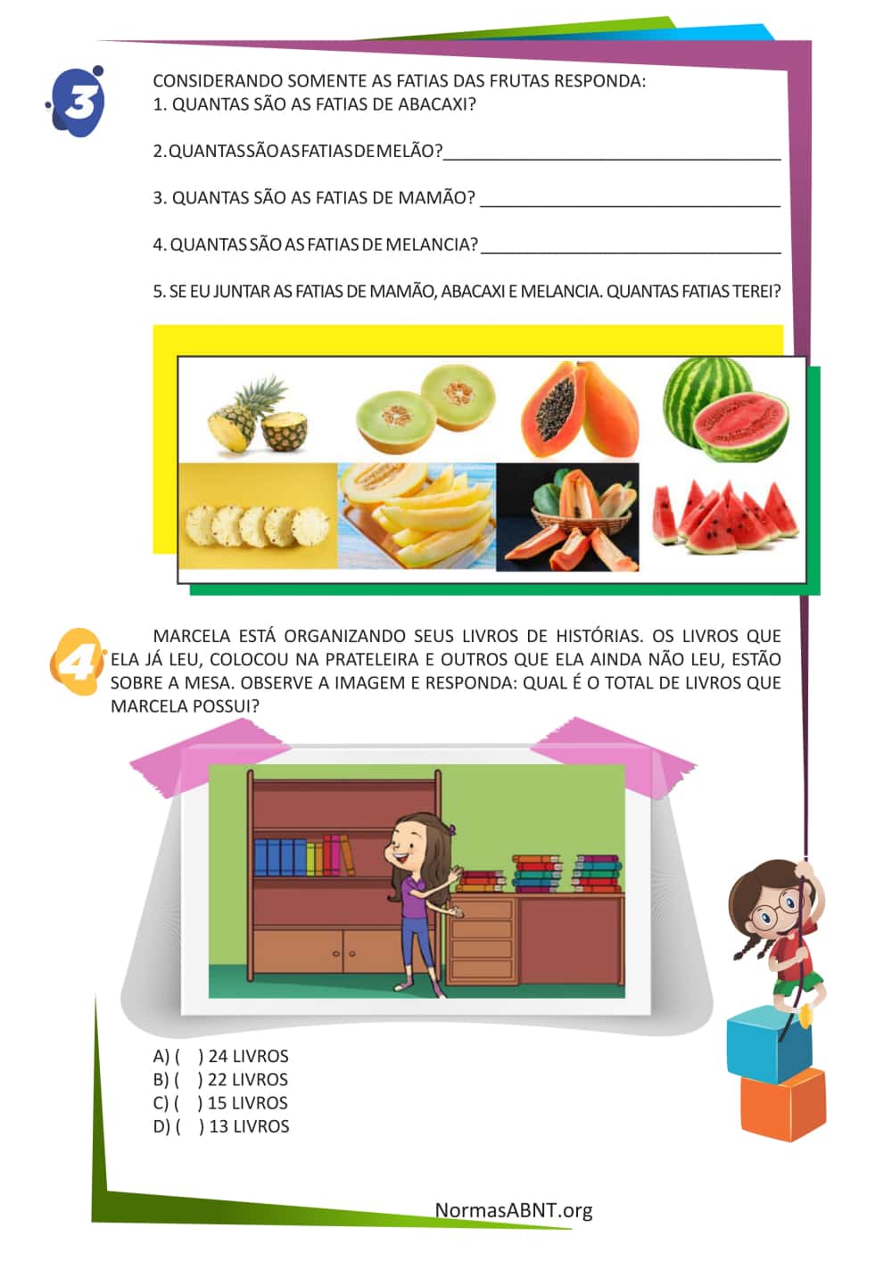 atividades (EF01MA06) Construir fatos básicos da adição - folha 2