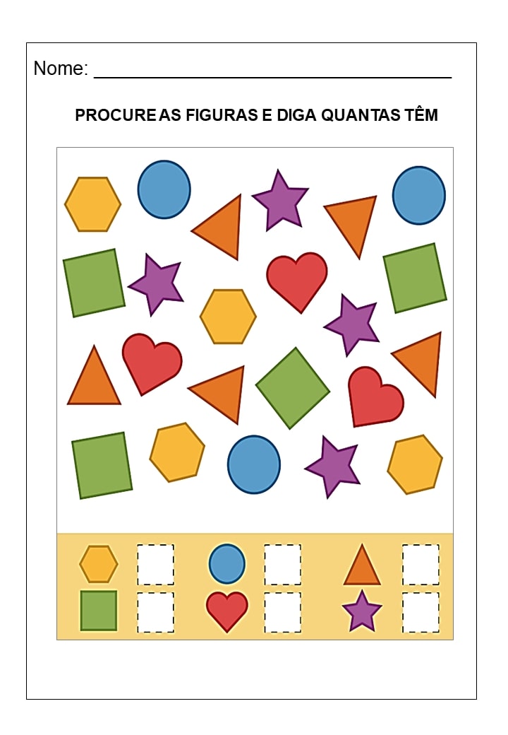 procura figuras e diga quantas têm