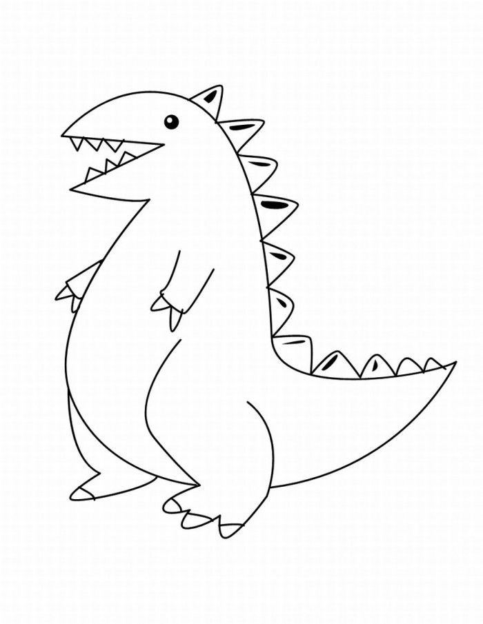 desenho dinossauro fofo 15