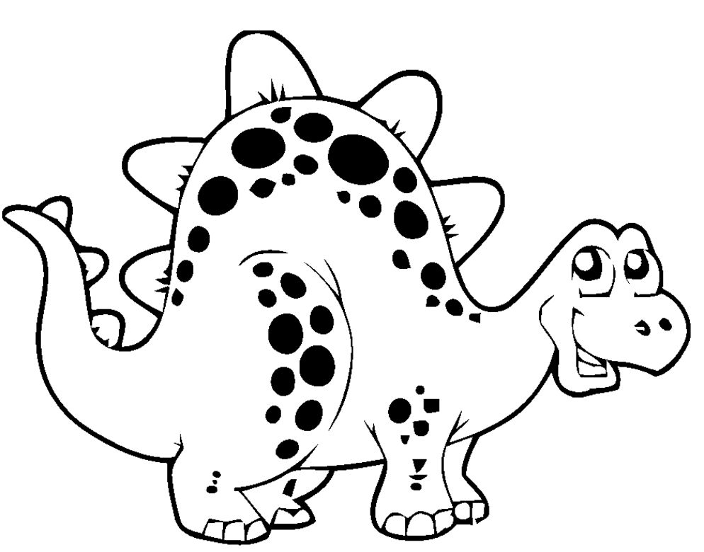 desenho dinossauro fofo 25