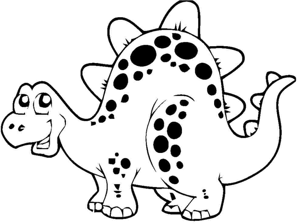 desenho dinossauro fofo 32