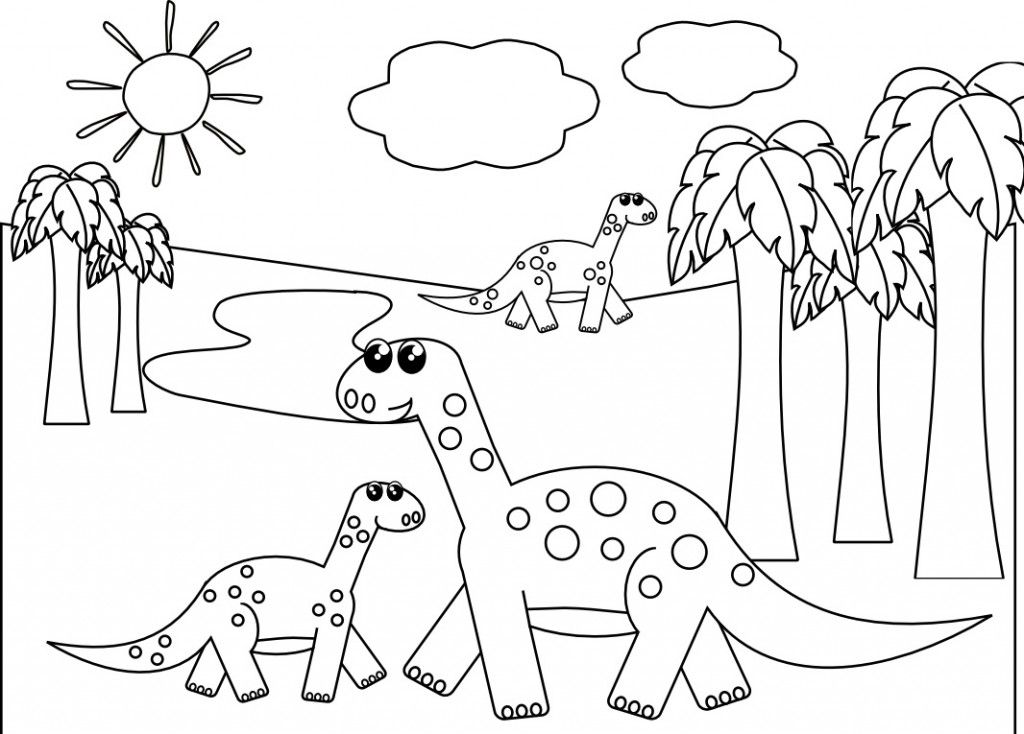 desenho dinossauro fofo 6