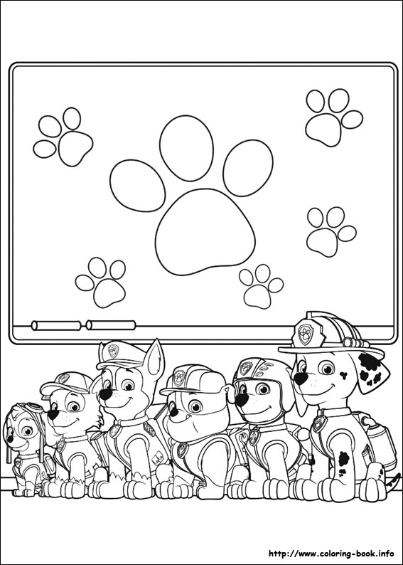 30+ Desenhos de Patrulha Canina para colorir - Dicas Práticas