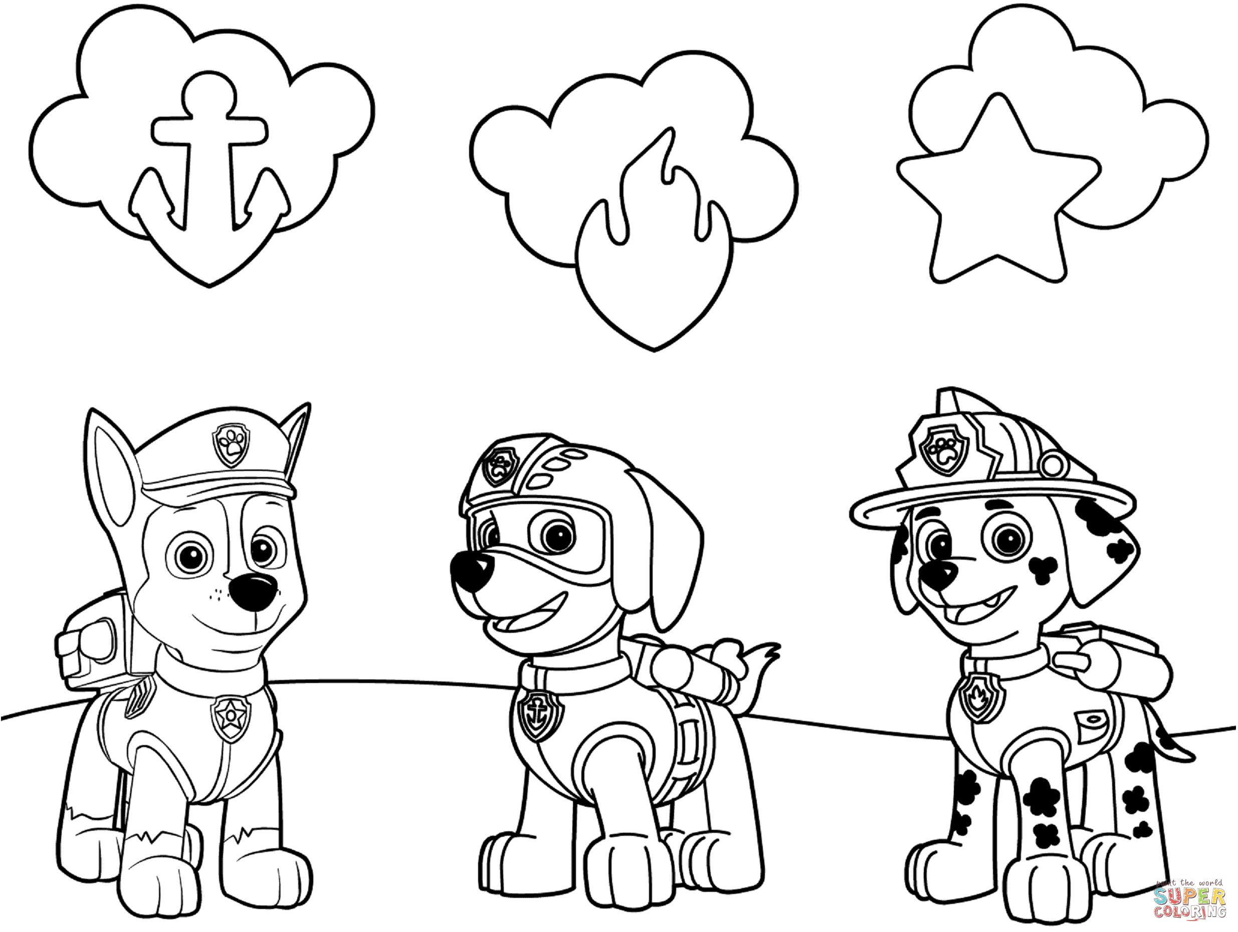 desenho patrulha canina 21